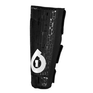 661 Six Six One Riot Shin Guards Armour Large Black Pads