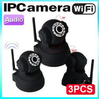   3pcs Wanscam Cell Phone View IR WiFi Wireless IP Camera Motion Detect