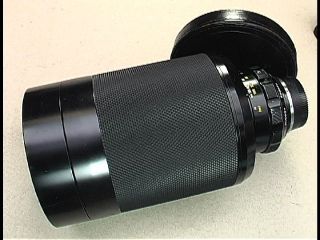 Nikon F 50cm/5 Mirror 1st batch # 171552  Rare/ND chrome filter 