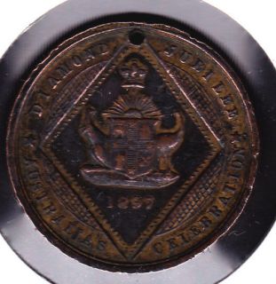1897 australia queen victoria diamond jubilee medal from canada time
