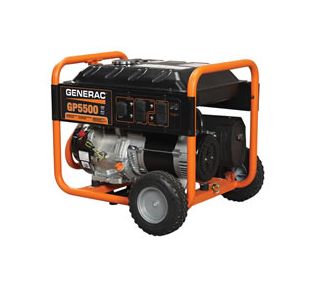 generac gp5500 5500 watt generator  415 00