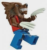 LEGO Monster Fighters THE WEREWOLF MINIFIGURE from set 9463 new
