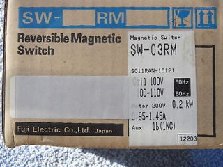   Magnetic Switch SW 03RM / Contactor .95  1.45 Amp (NEW in BOX