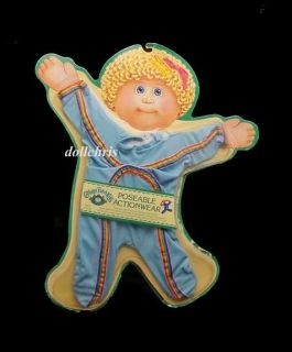 Coleco Cabbage Patch Doll Poseable Actionwear New 1984 Vintage Outfit 