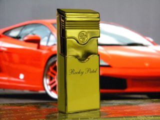 ROCKY PATEL LIMITED EDITION VINTAGE BEIGE AND GOLD PUSH BUTTON 