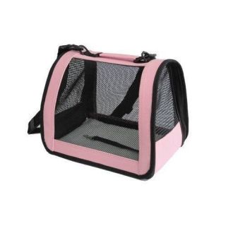 Pink Medium Pet Carrier Dog Cat Bag Tote Purse Handbag 3P