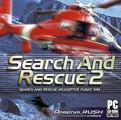 SEARCH and RESCUE 2 PC Helicopter Flight Sim Win XP Vista 7 Brand 