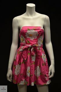NWT Abercrombie & Fitch Women Dress,Payton Dress, Pink Floral