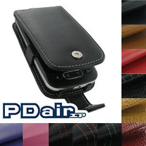 Leather Case for LG Optimus One P500 (Flip Type F41 With Clip) by 