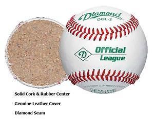 diamond baseballs one dozen d 2 offical league time left
