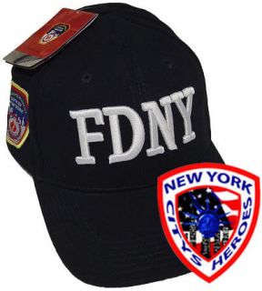 fdny clothing apparel embroidered base ball hat cap