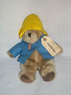 1981 VTG Eden Paddington Bear Darkest Peru Stuffed Animal Plush 10 
