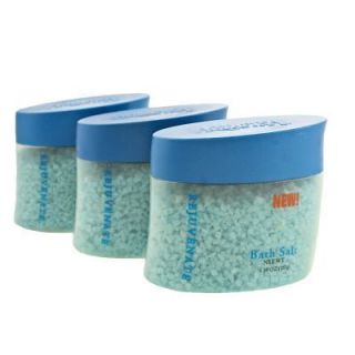 Aquafina Bath Salts 8.34oz Each Rejuvenate Scented Blue Salt 