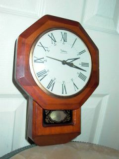 Tradition Model 59 Pendulum Vintage Electric Wood Wall Clock