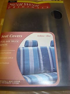 Axius Seat Cover Truck Bench W/or without headrests BLUE