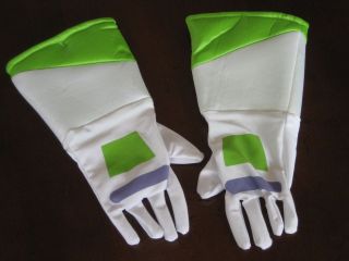 Official  BUZZ LIGHTYEAR Costume GLOVES BRAND NEW Child Sz 