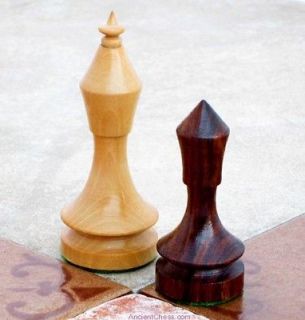 modern gothic chess set quality natural wood k 3 75