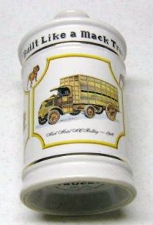 1975 75 anniversary mack trucks whiskey decanter 