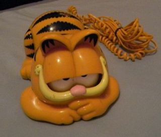 garfield telephone collectable push button phone  45