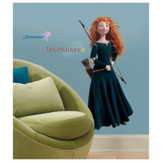 Brave   Merida Peel & Stick Giant Removable Kids Wall Decal Sticker