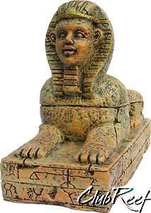 egyptian sphinx resin aquarium decoration orn ament 
