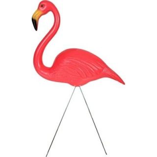 classic pink flamingo bird yard ornament stakes large time left