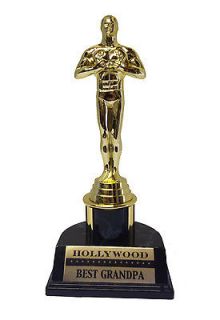 Achievement trophy, Drama award, Victory, Best Grandpa statue Oscar 