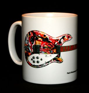 guitar mug mani s rickenbacker 4005 illustration from united kingdom