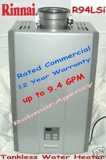 rinnai r94lsi tankless heater vertical roof vent n includes heater