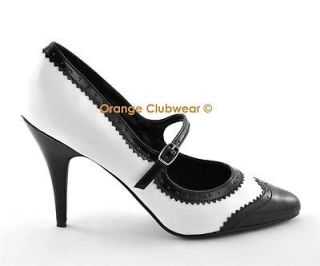 pleaser vanity 442 spectators high heels womens pumps more options