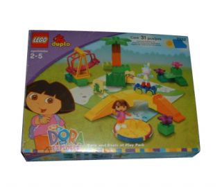 Lego Explore Dora the r Dora and Boots at Play Park 7332