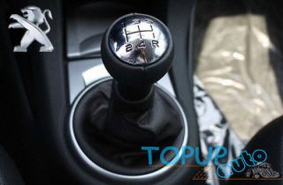 Peugeot VTS Gear Shift Knob Fit 106 206 207 306 307 308 406 807  Black 