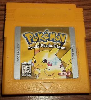   Pokemon Lot Games for Nintendo Gameboy Game Boy RED YELLOW GOLD SILVER