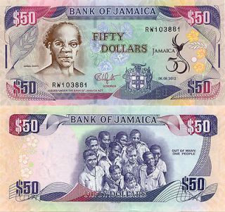 jamaica $ 50 2012 50th anniversary of independence time left
