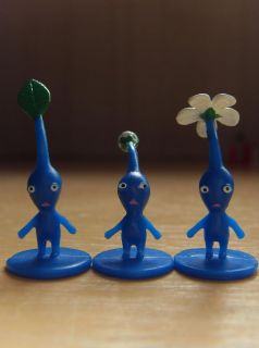 Pikmin 2 Agatsuma Figure Collection Vol 1   Used Blue Pikmins Figures