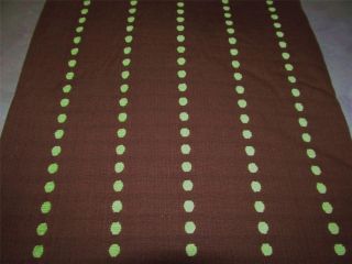   Barn Teen Sweet Chenille Dot Twin Duvet and Sham color Coffee/Pool NEW