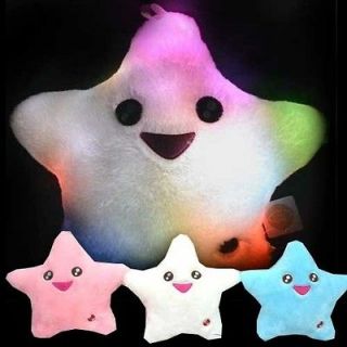 led star light up pillow glowing moonlight cushion more options