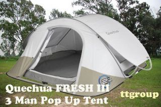 Newly listed Quechua Waterproof Pop Up Camping Tent 2 Seconds FRESH 