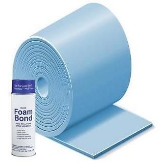   Ground Pool Round Swimming Liner Wall Foam Kit w/ Adhesive   WFKIT 24