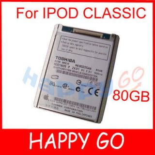   CLASSIC 6th Gen Hard DISK Drive 1.8 MK8022GAA 80GB ZIF PATA HDD NEW