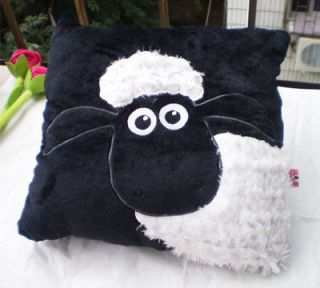 Specail gift NICI White Shaun Sheep Black Pillow/Cushion 35*35CM