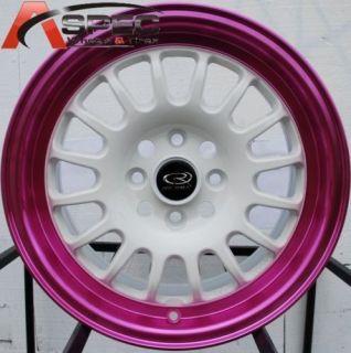 15 rota track r wheels 4x100 rim integra cobalt colt