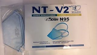 NT V2 N95 FACE MASK/FILTER PASTURE PHARMA ADVANCED ANTI AIRBORNE 