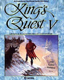 Kings Quest V Absence Makes the Heart Go Yonder PC, 1990