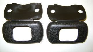 Shoulder Belt Black Plastic Escutcheon cover 69 Camaro seat **In Stock 