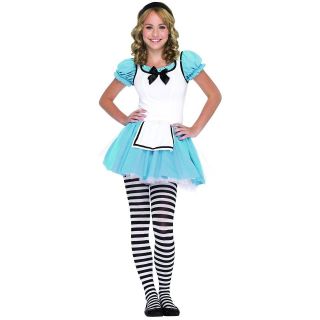 Enchanted Alice Teen Preteen Girls Wonderland Junior Halloween Costume