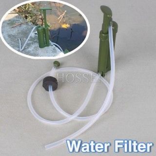   Camping Water Filter Purifier（0.1 micron ceramic） + Cartridge