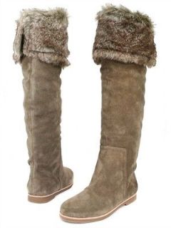 New Sam Edelman Brown Suede Over The Knee Orlando Boots Size 8
