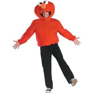 Adult 42 47 Mens TV Show Sesame Street Elmo Tickle Me Dress Up Costume