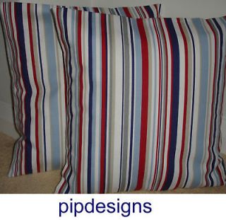 new 18 cushion covers red white and blue beige grey nautical 